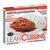 Stouffer's Lean Cuisine comfort; meatloaf w/mashed potatoes Left Picture